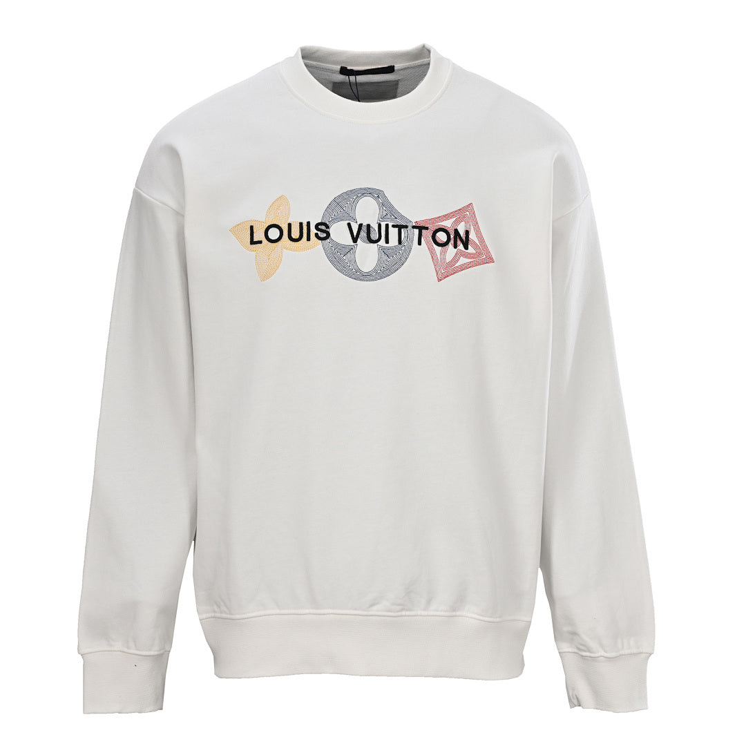 Louis Vuitton Multicolour Monogram Embroidered Sweatshirt