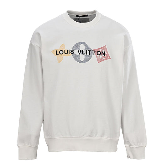 Louis Vuitton Multicolour Monogram Embroidered Sweatshirt