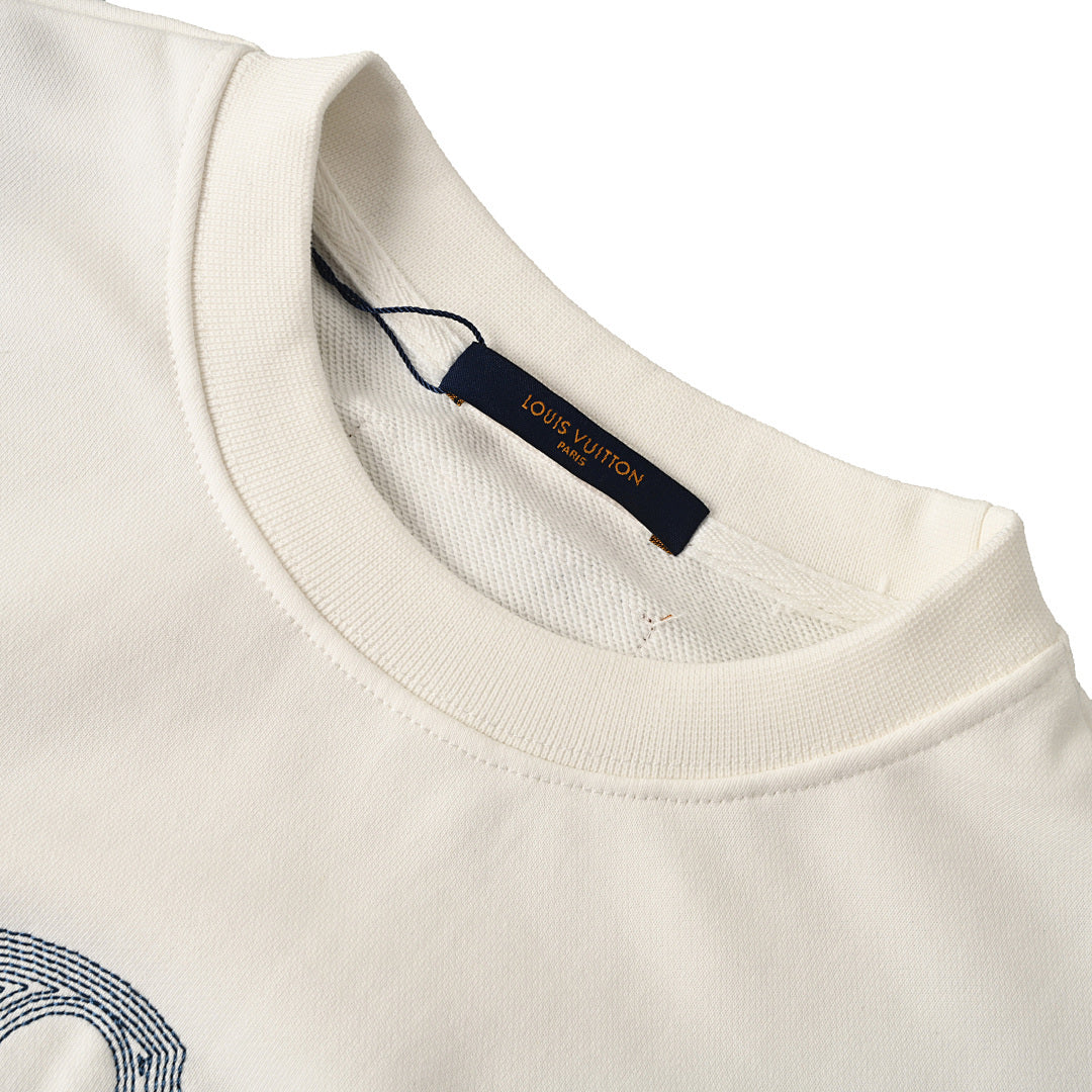 Louis Vuitton Multicolour Monogram Embroidered Sweatshirt