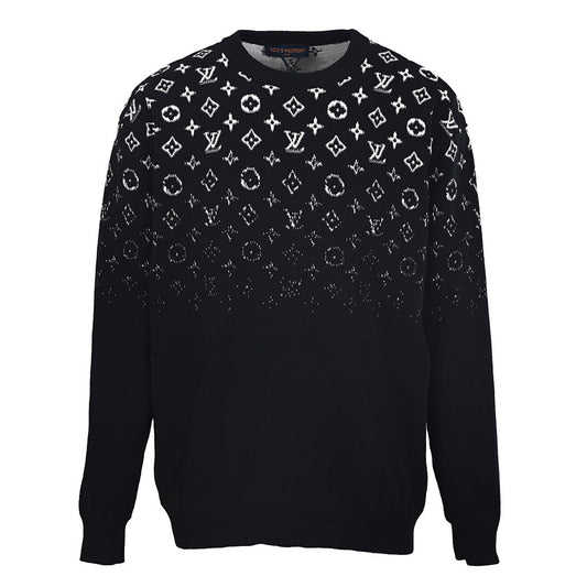 Louis Vuitton LV Monogram Gradient Jacquard Knit Sweater