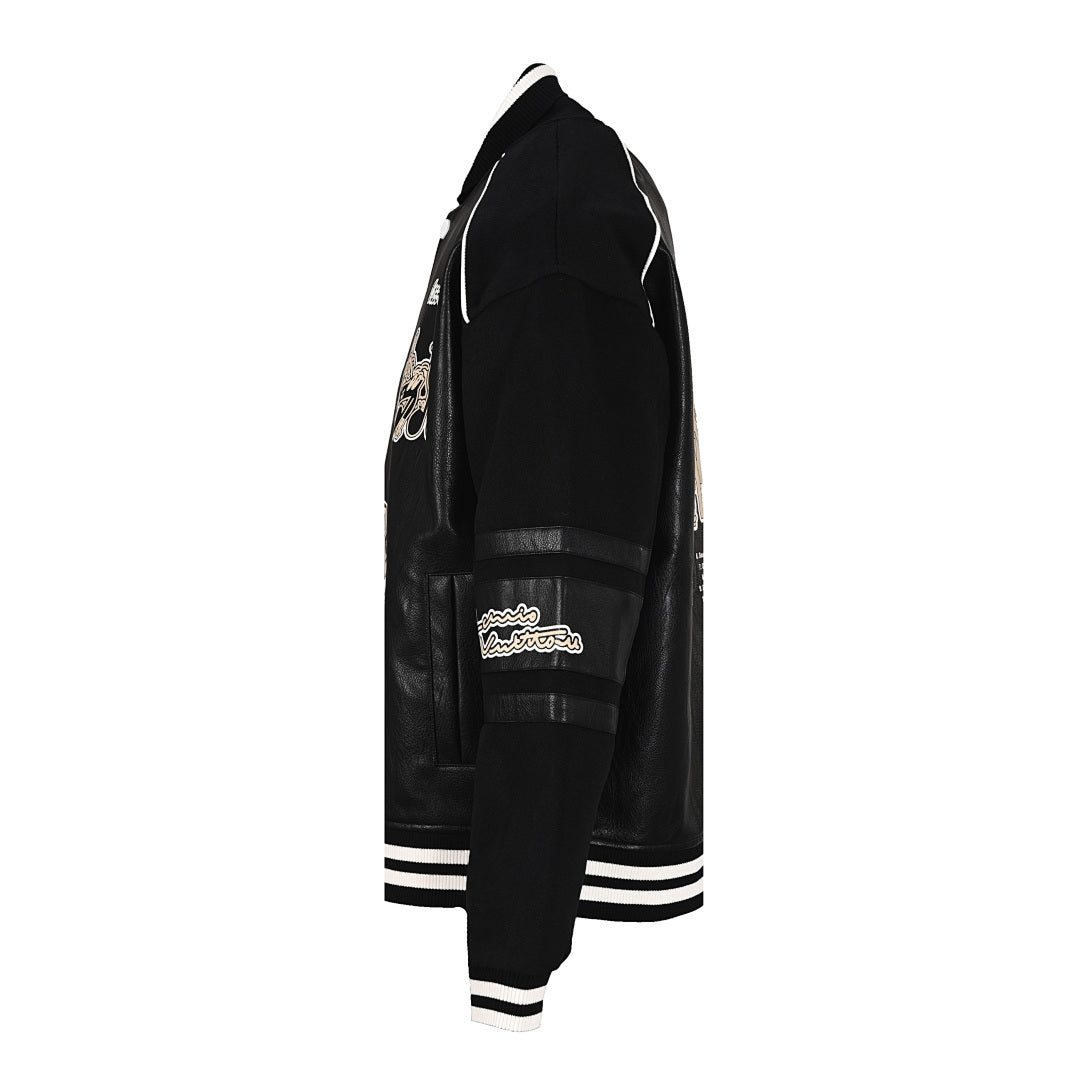 Louis Vuitton LV Class of 2022 Jazz Orchestra Leather Varsity Jacket