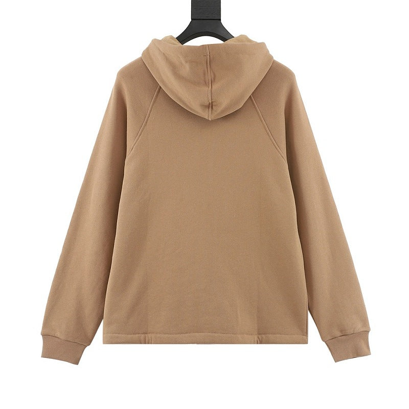 Gucci Web Stripe Half-Zip Hoodie