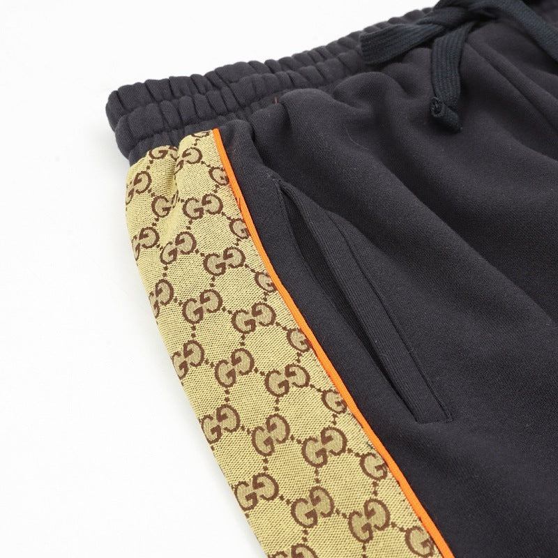 Gucci GG Jacquard Panelled Jogger Pants