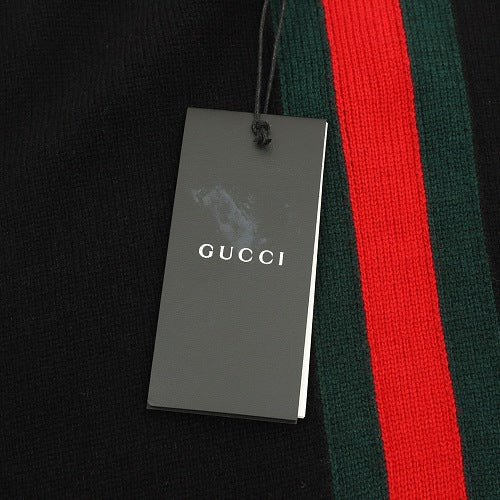 Gucci Web-Stripe Knit Sweater