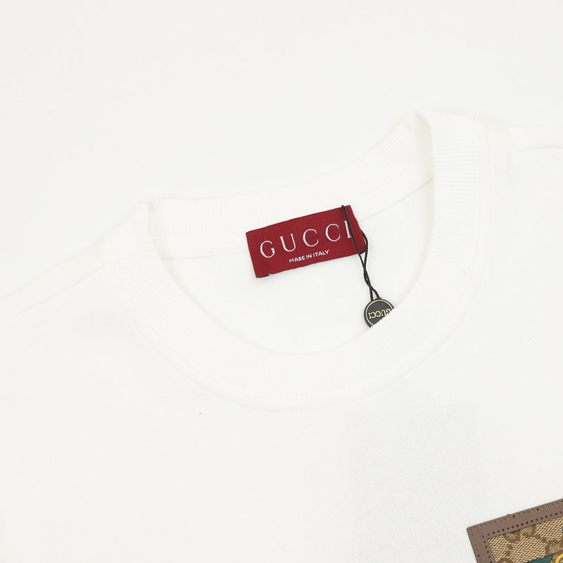 Gucci GG Pocket-Patch Crewneck Sweatshirt
