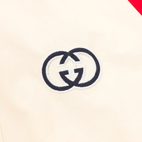 Gucci GG Logo Colorblock Zip-Up Jacket