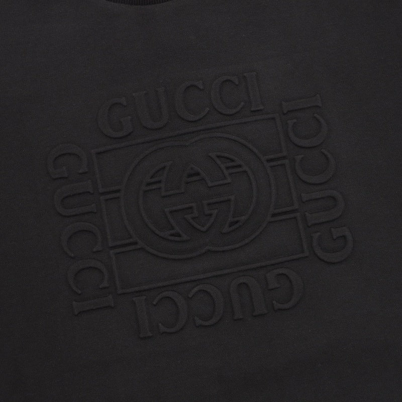 Gucci Interlocking G Embossed Logo Crewneck Sweatshirt
