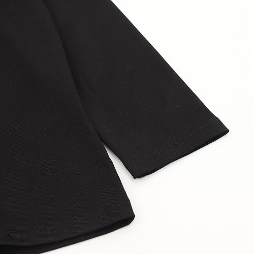 Gucci Black Long-Sleeve Crewneck Shirt