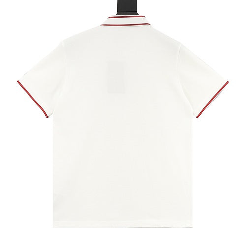 Gucci Web Stripe Trim Polo Shirt
