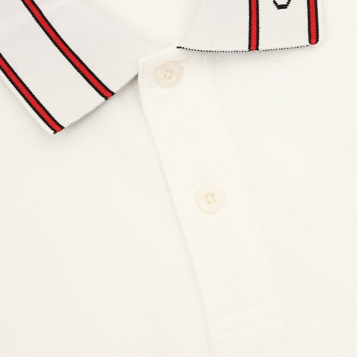 Gucci Web Stripe Trim Polo Shirt