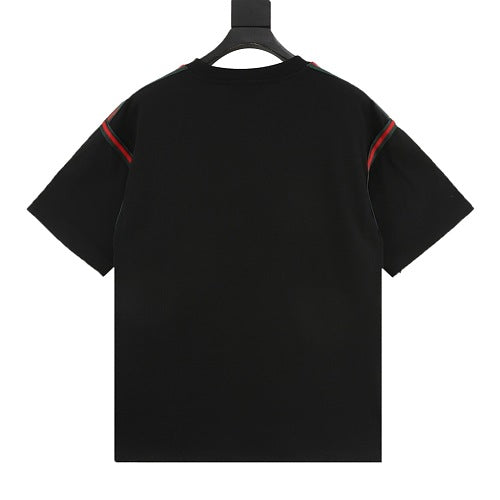 Gucci Web Stripe Shoulder Panel T-Shirt