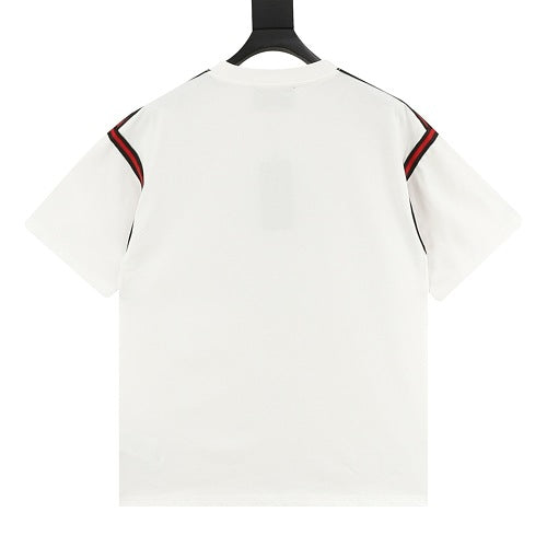 Gucci Web Stripe Shoulder Panel T-Shirt