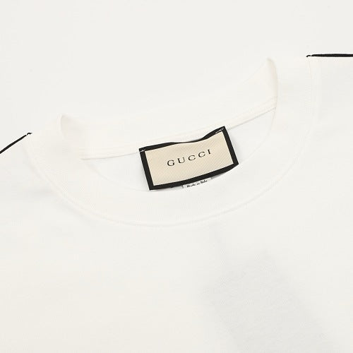 Gucci Web Stripe Shoulder Panel T-Shirt