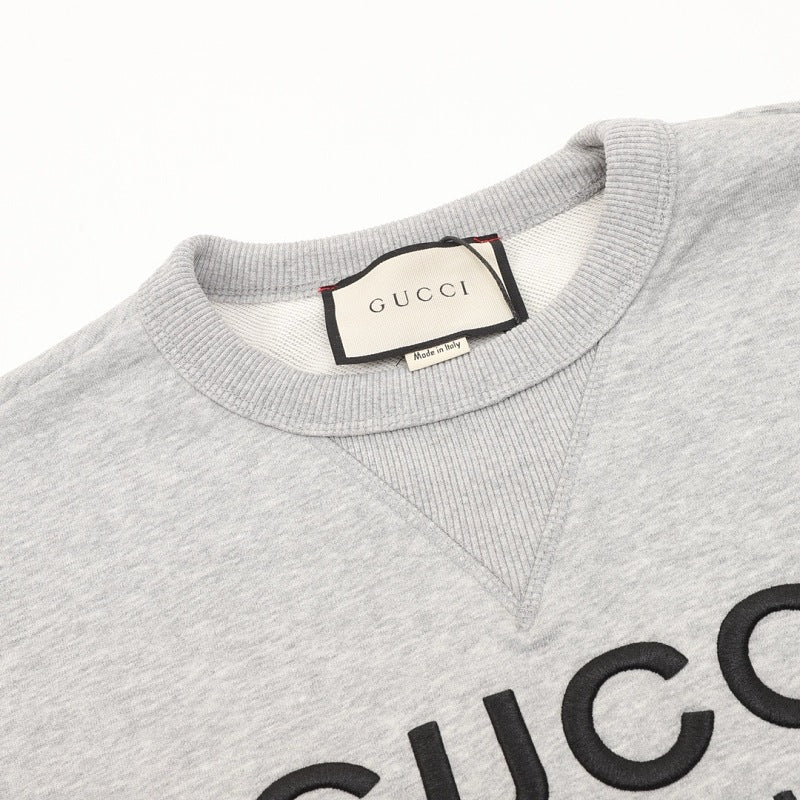 Gucci Embroidered Logo Layered-Look Sweatshirt