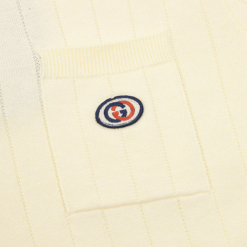 Gucci GG Logo Contrast-Trim Polo Shirt