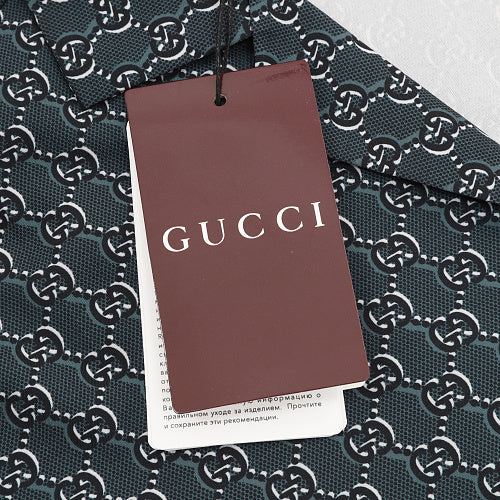 Gucci GG Monogram V-Neck Shirt