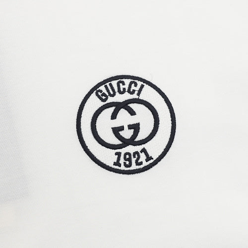 Gucci 1921 Double G Embroidered T-Shirt