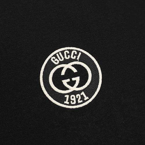 Gucci 1921 Double G Contrast-Trim T-Shirt