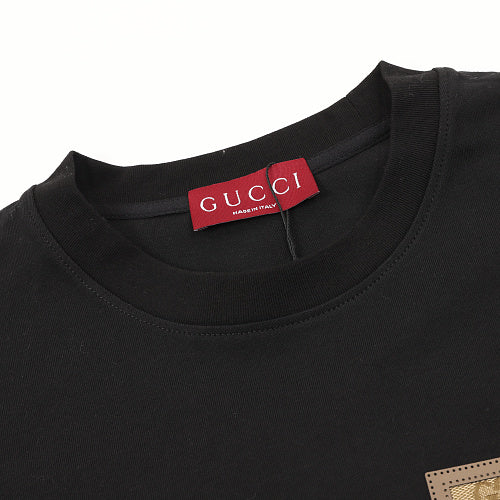 Gucci Web Stripe Crest Patch T-Shirt