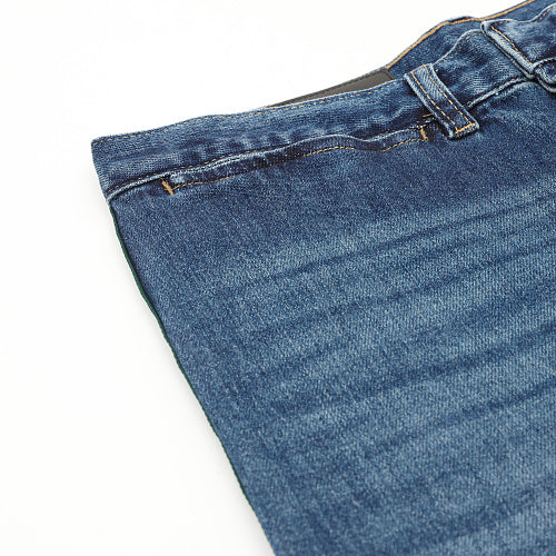 Gucci Web-Stripe Straight-Leg Jeans