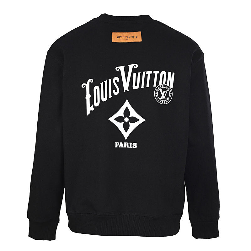Louis Vuitton Paris Monogram Crest Graphic Sweatshirt