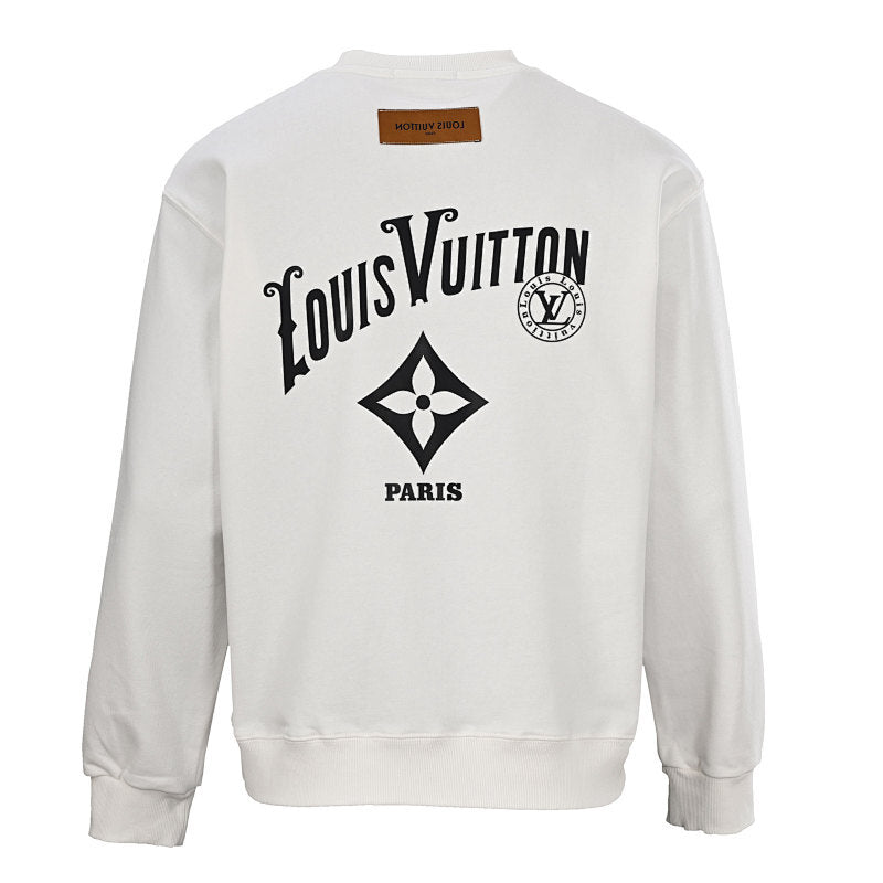 Louis Vuitton Paris Monogram Crest Graphic Sweatshirt