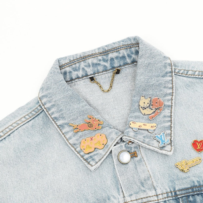 Louis Vuitton CVD Skateboard Denim Jacket