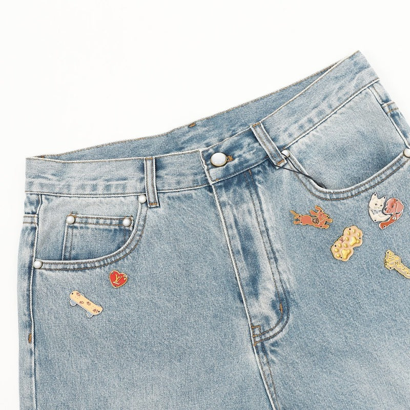Louis Vuitton CVD Skateboard Jeans
