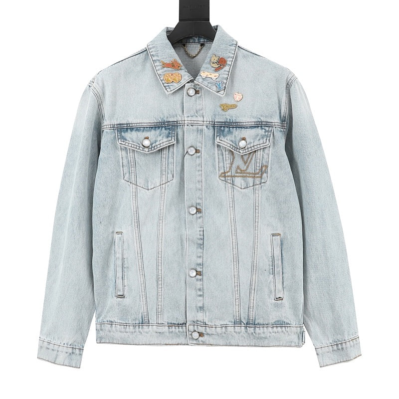 Louis Vuitton CVD Skateboard Denim Jacket