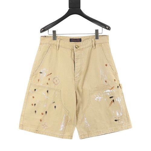 Louis Vuitton LV Paint Splash Cargo Shorts