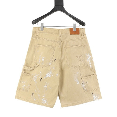 Louis Vuitton LV Paint Splash Cargo Shorts