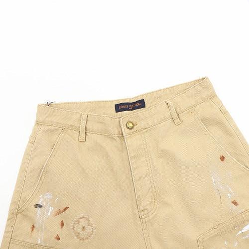 Louis Vuitton LV Paint Splash Cargo Shorts