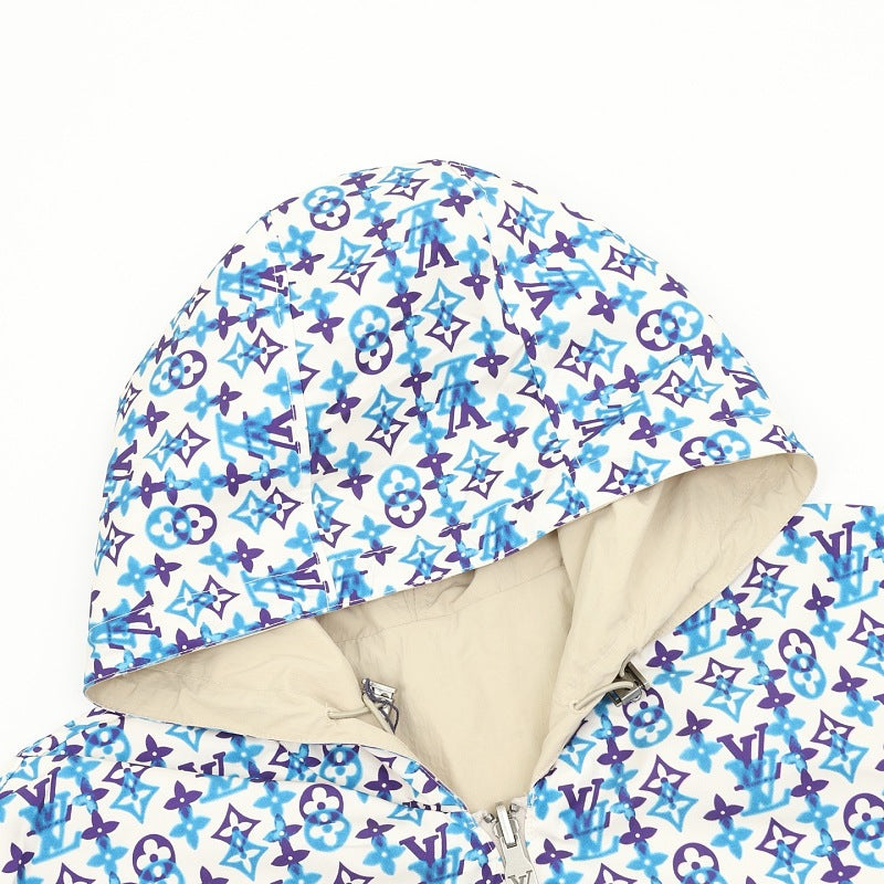 Louis Vuitton Reversible Monogram Hooded Windbreaker