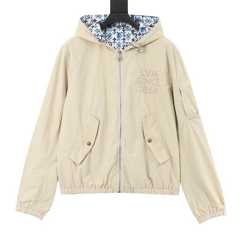 Louis Vuitton Reversible Monogram Hooded Windbreaker