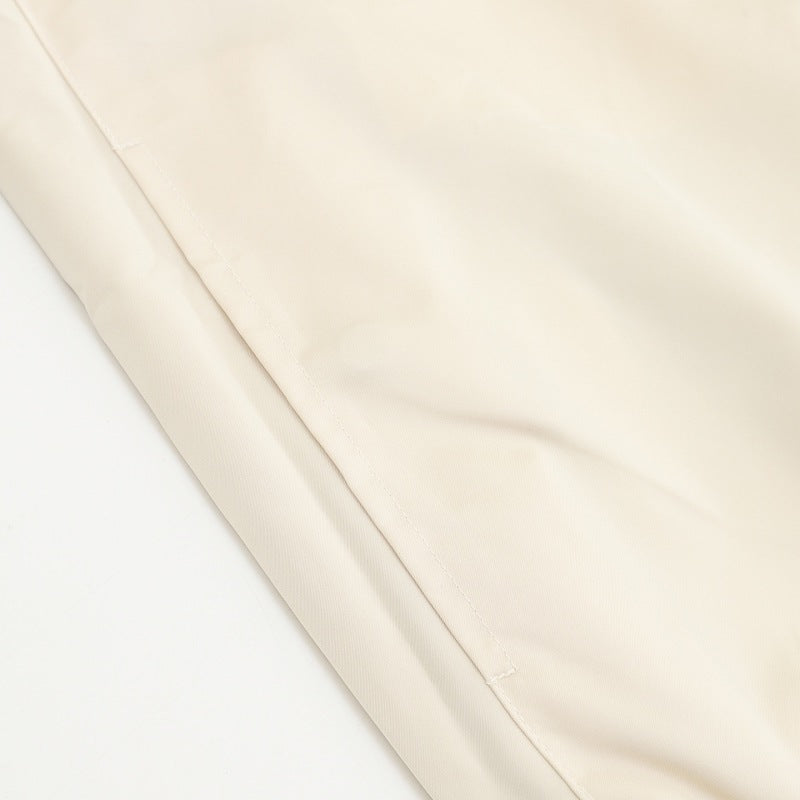 Louis Vuitton Leather Logo Satin Track Jacket