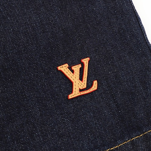 Louis Vuitton LV Embroidered Denim Shorts