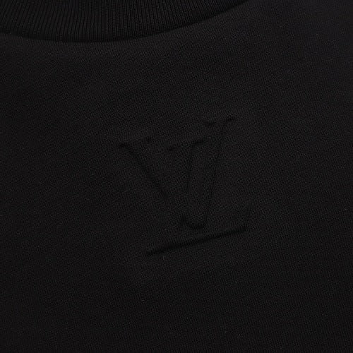 Louis Vuitton LV Two-Tone Embossed Logo Long Sleeve T-Shirt