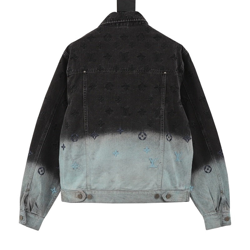 Louis Vuitton Gradient Monogram Denim Jacket