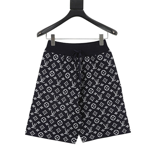 Louis Vuitton LV Monogram Knit Jacquard Shorts