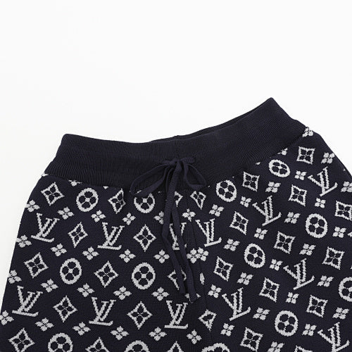 Louis Vuitton LV Monogram Knit Jacquard Shorts