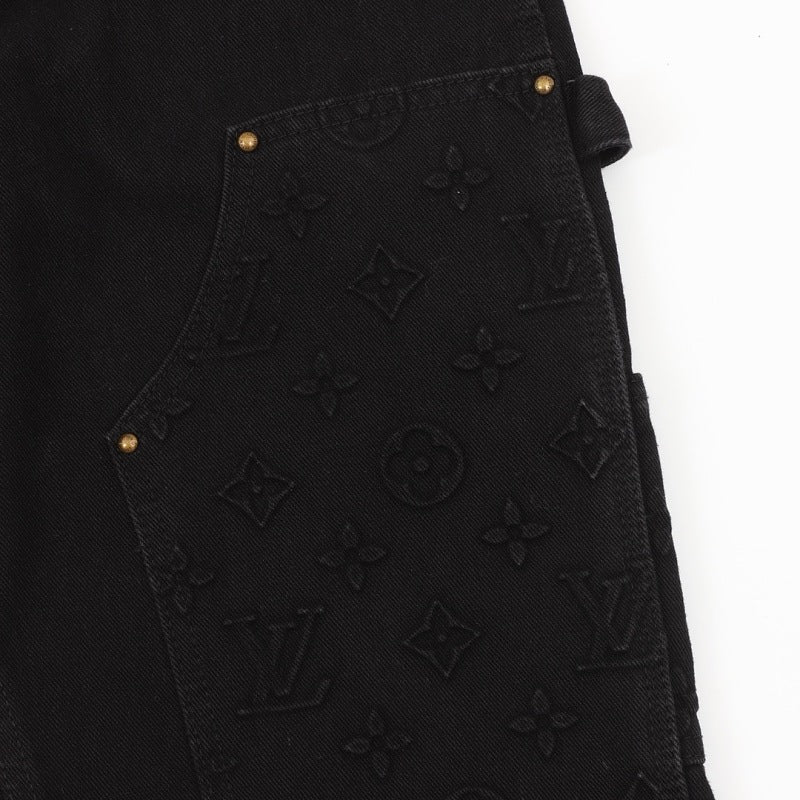 Louis Vuitton Embossed Monogram Utility Jeans
