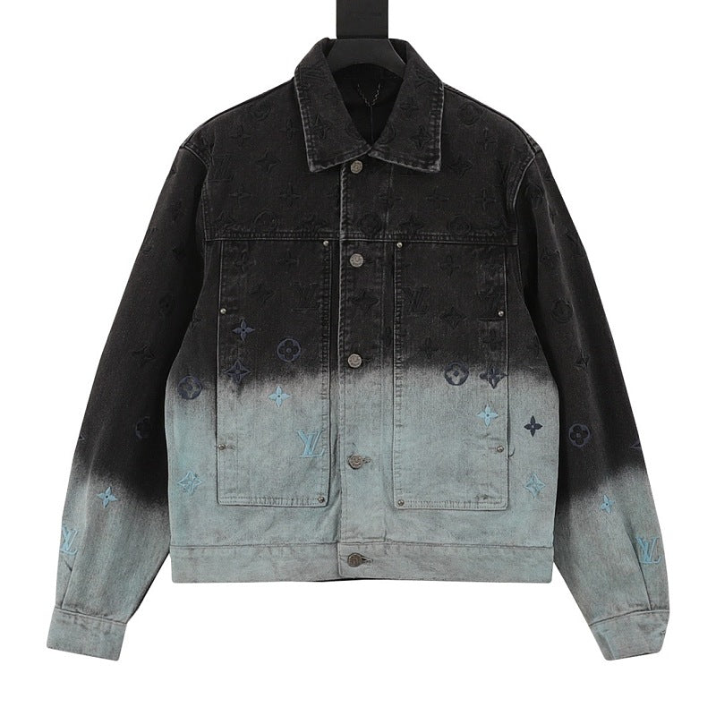 Louis Vuitton Gradient Monogram Denim Jacket