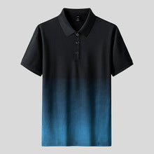 Gradient Fade Polo – Dark Edition